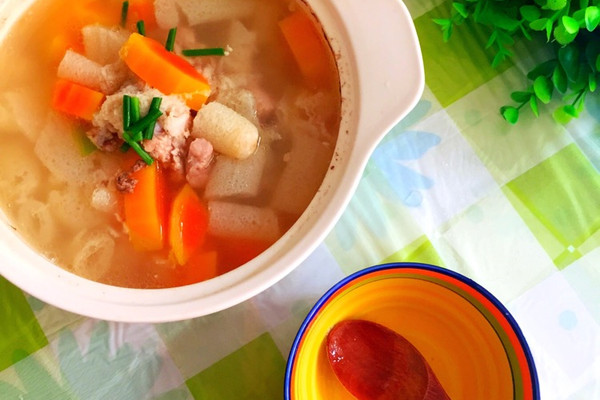 【图】菜谱竹荪炖木瓜|排骨竹荪炖木瓜的图解好吃排骨v菜谱的图片