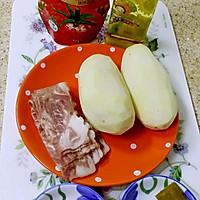 培根~风琴土豆的做法图解1