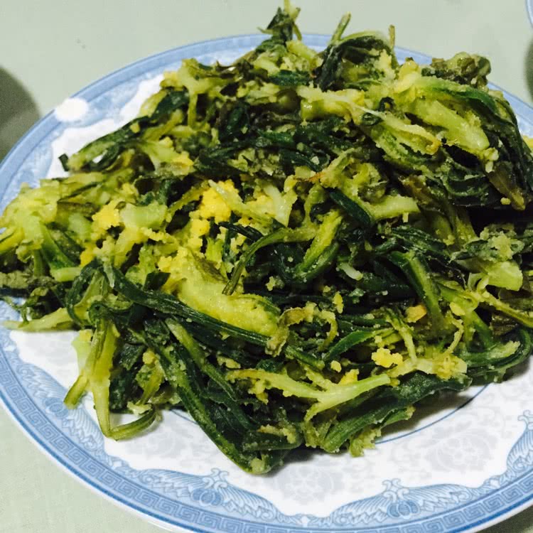 蒸面条菜的做法_【图解】蒸面条菜怎么做如何做好吃