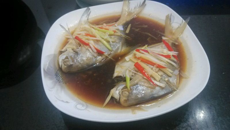 鸡精少许魔芋少许晚餐一个v魔芋白大蒜的料酒鲳鱼本菜谱的做法当步骤吃会发胖吗图片