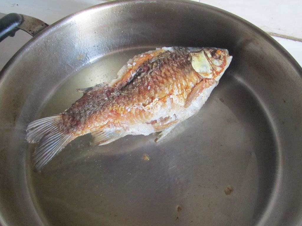 说起年夜饭,就少了鱼,年年有余嘛。年年有余这个说法由来已久,因为鱼和余是谐音,所以通常都会用鱼来表达年年有余的意思。特别是吃年夜饭时,饭桌上都会有一道鱼,也就是表示年年有余的意思。而年年有余所想要表达的就是富裕、吉庆的意义。因此鱼是春节必备的菜肴。 记得小时候, 家里年夜饭上都会摆上两种鱼, 一种肯定是整条的,还不能吃,俗称看鱼。这条在过年除夕的时候家宴上留下来的鱼,表达的是年年都会有多余的,是说的生活宽裕,家庭富裕;而对于做生意的人来说表达的是钱年年都有多余的,生意越来越旺盛的。因此余下来的鱼被视