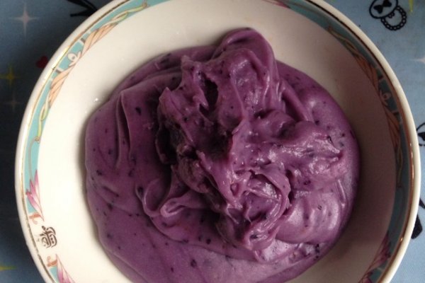 #豆豆的辅食#蓝莓山药泥的做法_【图解】#豆豆的辅食#蓝莓山药泥怎么做如何做好吃_#豆豆的辅食#蓝莓山药泥家常做法大全_砂砂_豆果美食