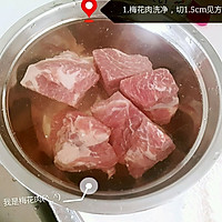 青椒溜肉段的做法图解1