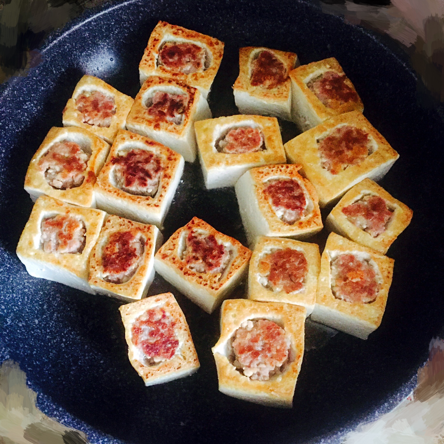 酿豆腐#我要上首页清爽家常菜