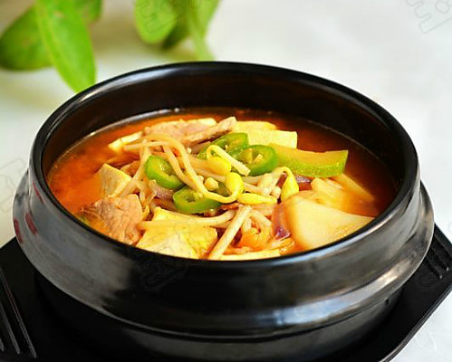 韩式大酱汤的做法_【图解】韩式大酱汤怎么做