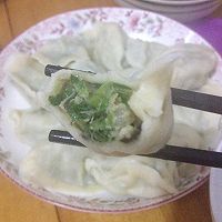 小白菜香菇饺子的做法图解1