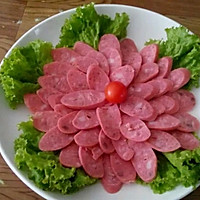 香肠摆盘的图解教程