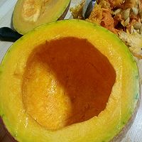 排骨南瓜盅的做法图解1