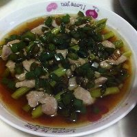 芦笋瘦肉卷的做法图解1