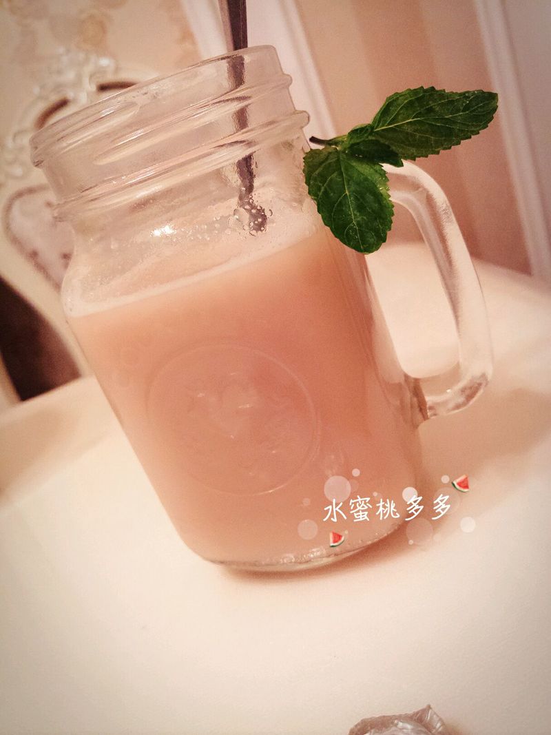 自制水蜜桃饮料的做法步骤图,怎么做好吃