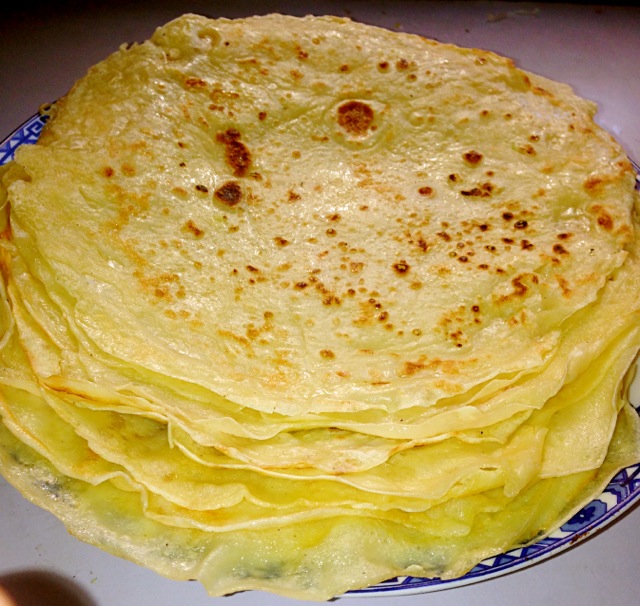 鸡蛋薄饼怎么做如何做好吃_鸡蛋薄饼家常做法大全_kitty蒙蒙_豆果美食