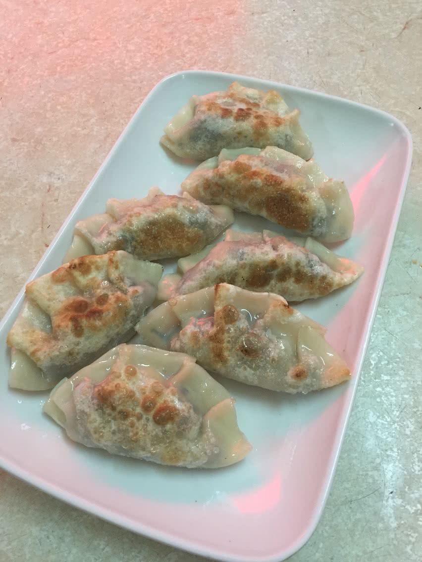 煎饺子