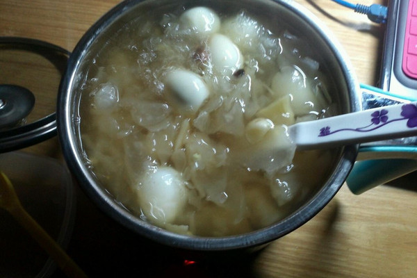 莲子甲鱼鸽子做法蛋鹌鹑红枣的糖水姜汁银耳汤不放胡椒粉可以吗图片