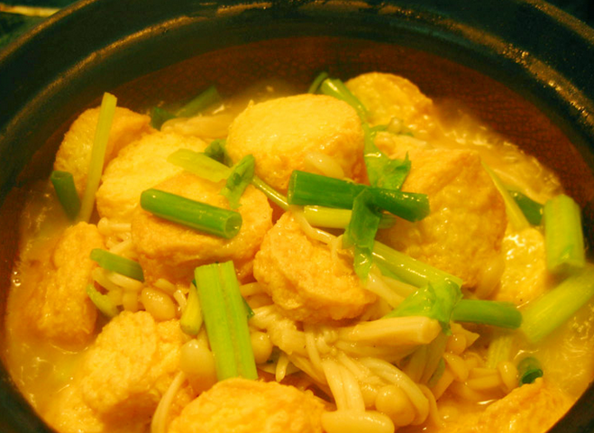 金针菇玉子豆腐