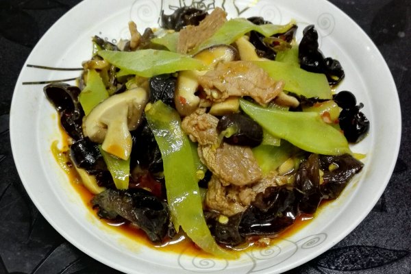 香菇木耳肉片