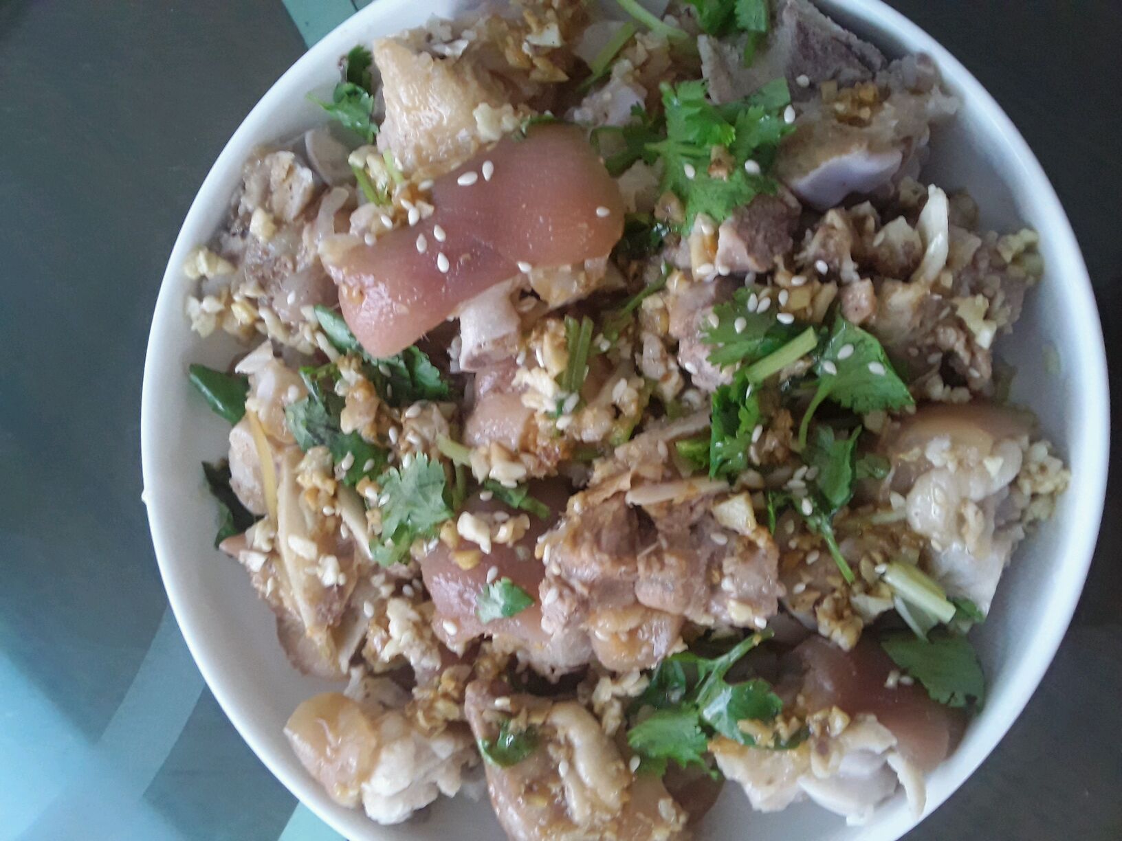 沙姜猪手的做法