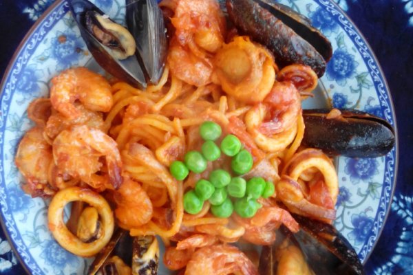 非正宗意式海鲜面的做法_【图解】非正宗意式