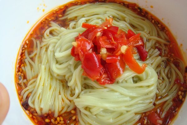 椒孜然面的做法_【图解】剁椒孜然面怎么做如