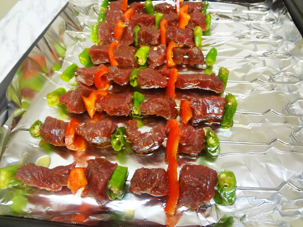 烤牛肉串