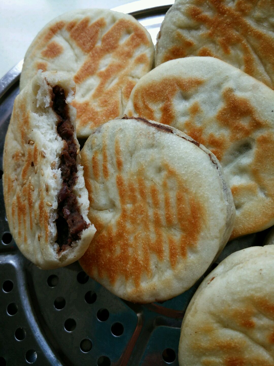 红豆饼怎么做_红豆饼的做法_海风的韵味_豆果美食