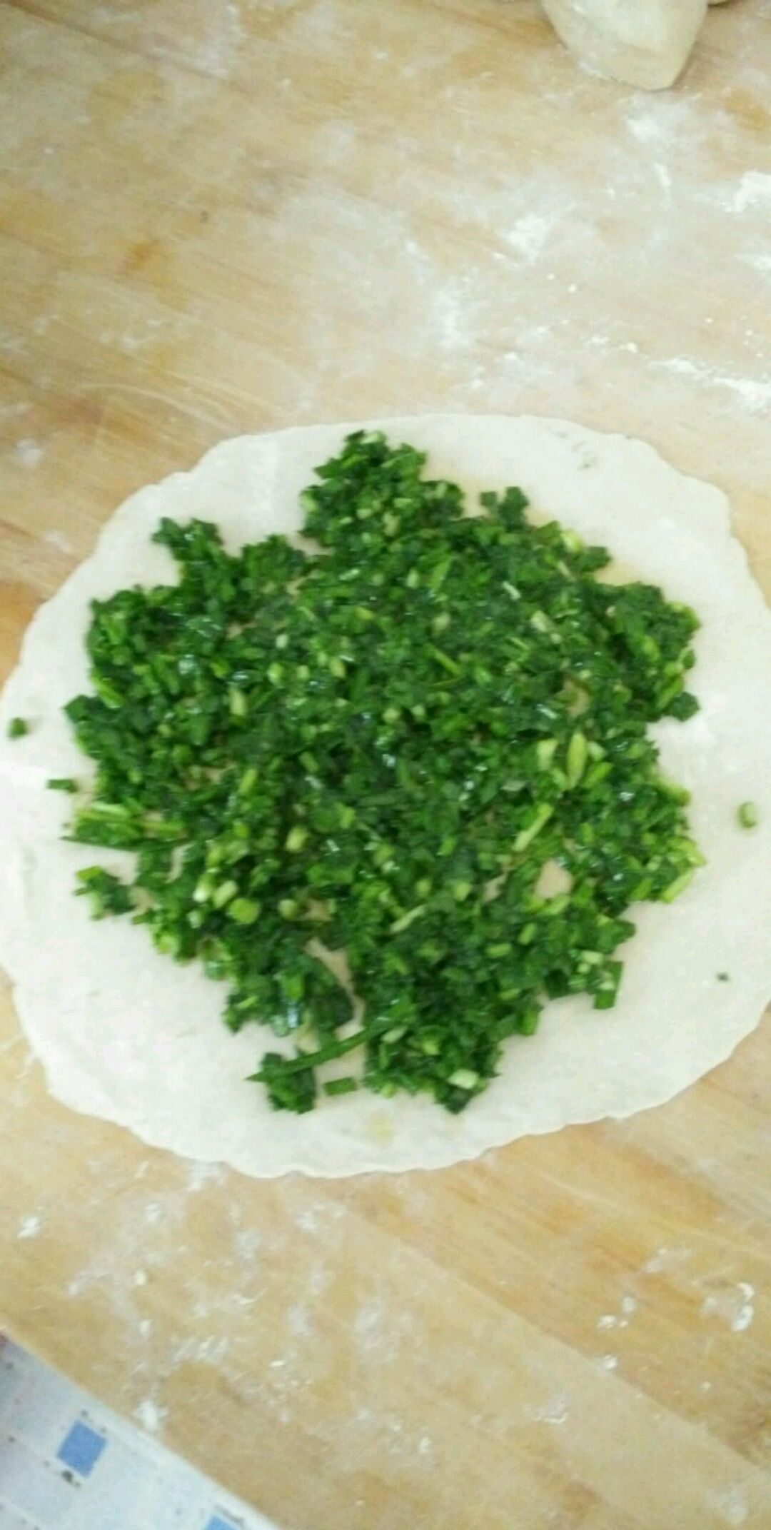 老话叫菜馍_类似韭菜盒子的饼