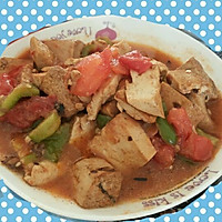 西红柿炒豆腐的做法图解1