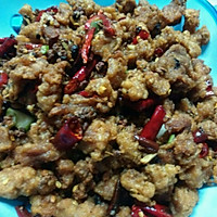 歌乐山辣子肉丁的做法图解1