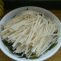 海带蒸金针的做法图解1