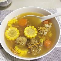 虫草花干贝排骨汤的做法图解1