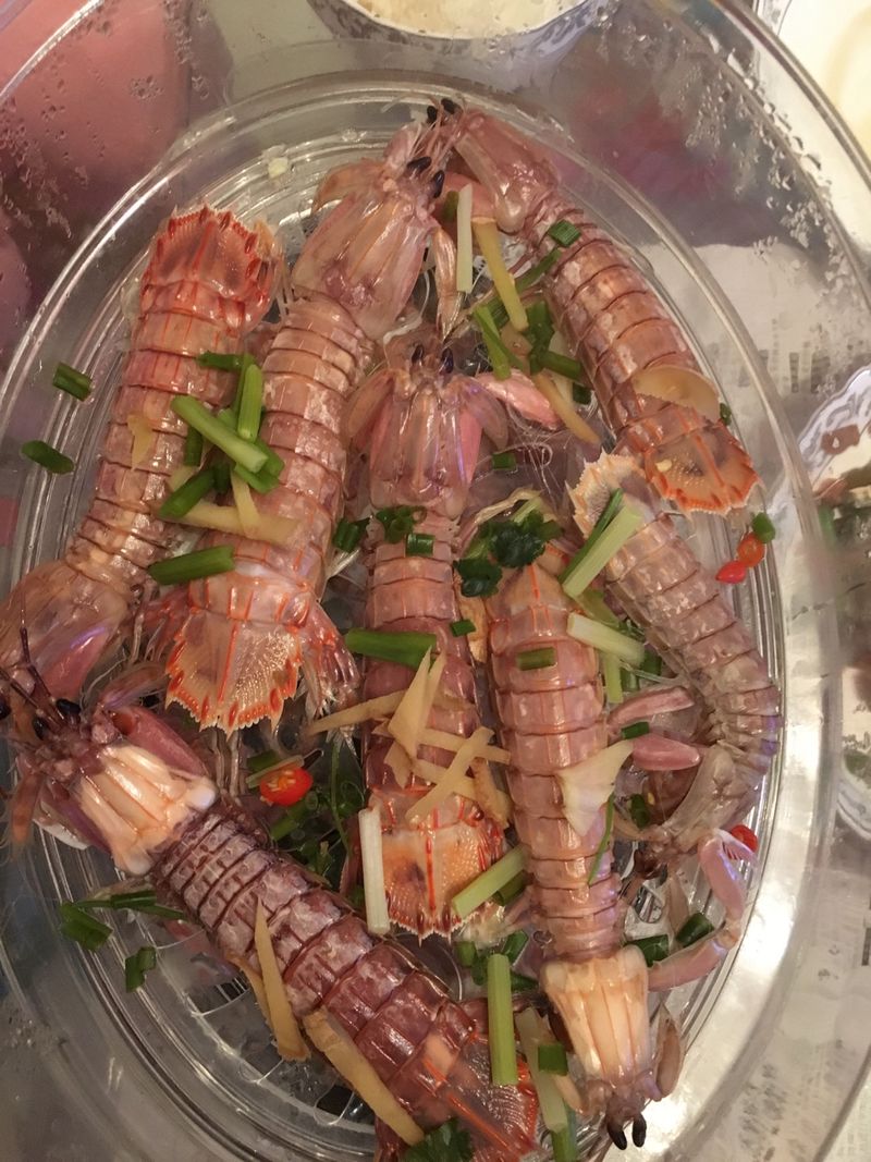 清蒸皮皮虾