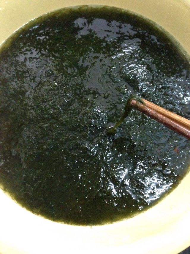 凉拌生海苔