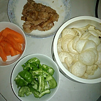 杏鲍菇肉片的做法图解1