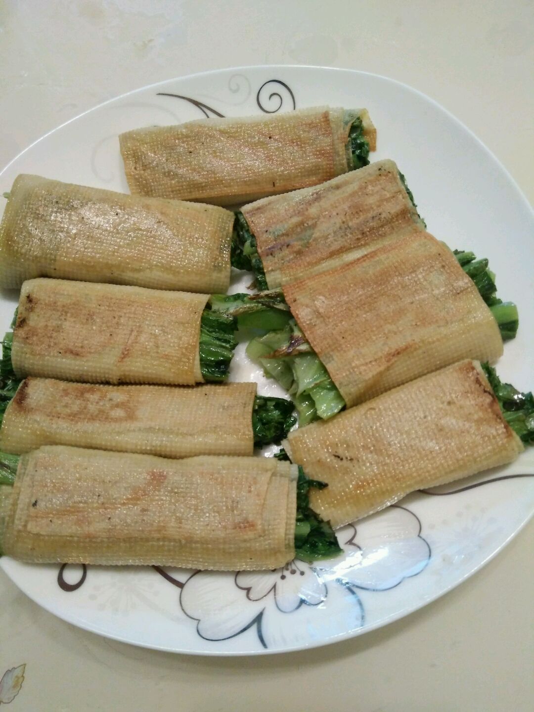 豆皮蔬菜卷