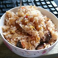 西红柿香肠蛋炒饭的做法图解1