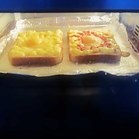 快手早餐-奶酪吐司蛋(A+B版)的做法_【图解】
