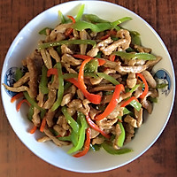 青椒肉丝的做法图解2