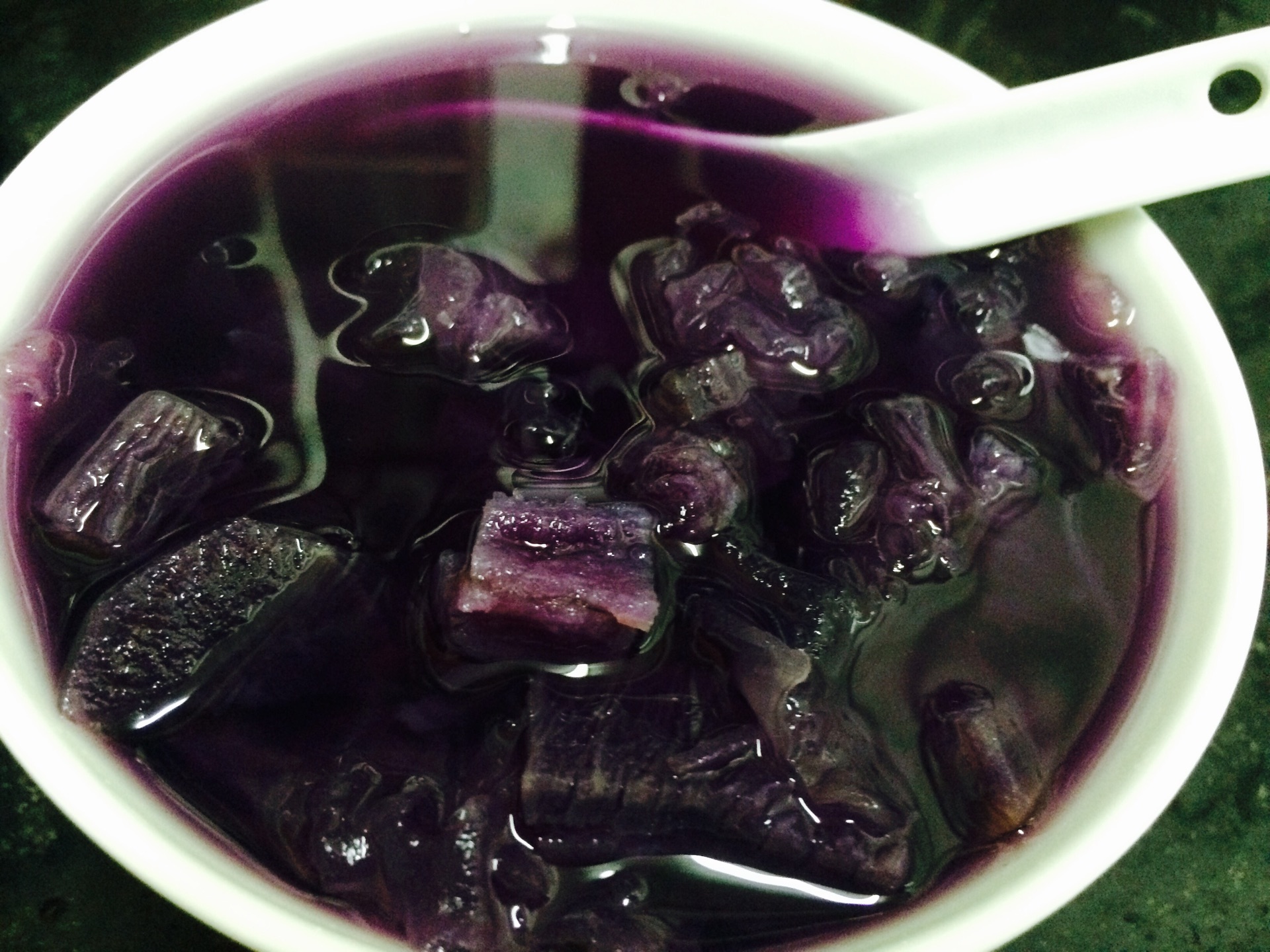 南瓜紫薯糖水——让南瓜吃出红薯味_南瓜紫薯糖水_A苹果小厨的日志_美食天下