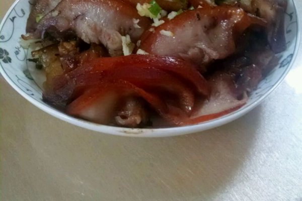 卤猪头皮