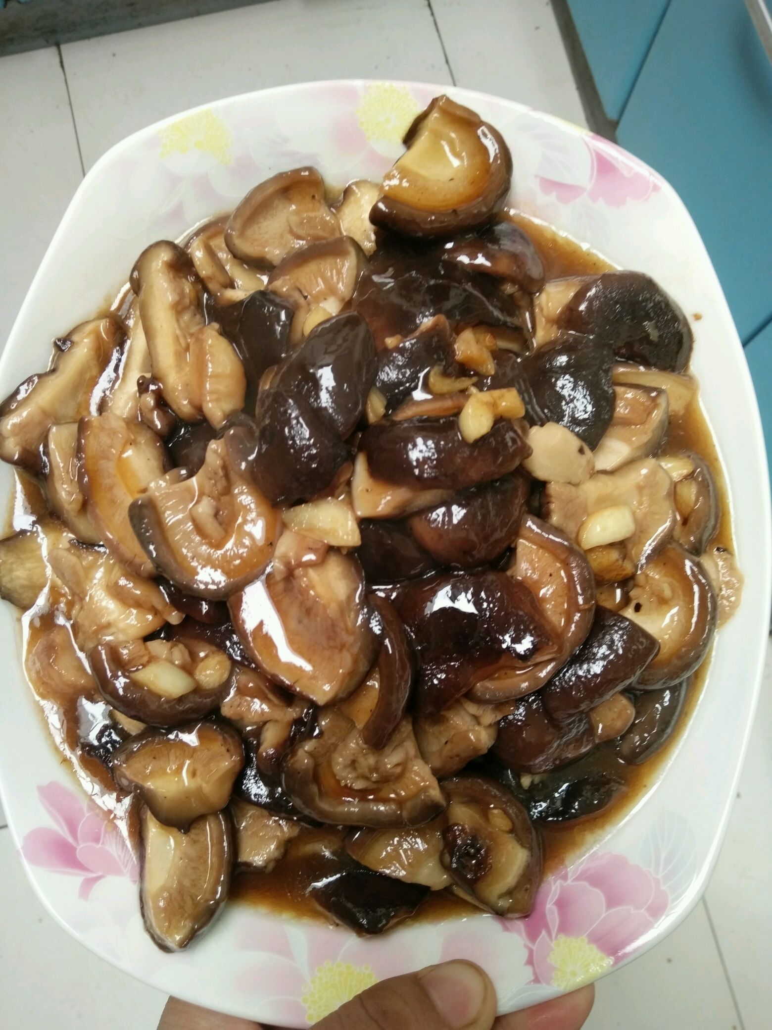 香菇小油菜的做法_【图解】香菇小油菜怎么做如何做好吃_香菇小油菜家常做法大全_醉酒思红尘0_豆果美食