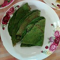 韭菜小虾鸡蛋杂粮饼的做法图解1