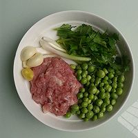 肉末豌豆蒸豆腐的做法图解1