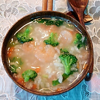 蔬菜虾仁粥(家常)的做法_【图解】蔬菜虾仁粥