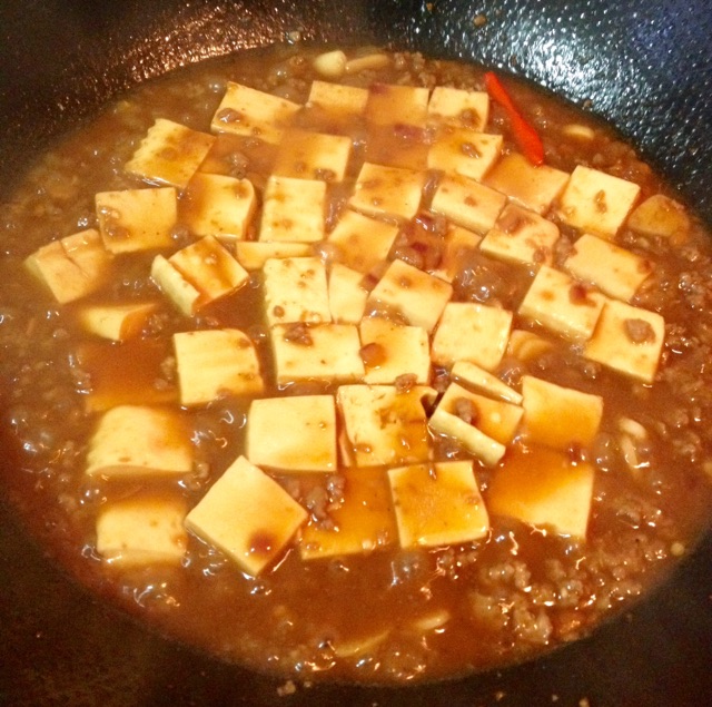 肉末酱豆腐