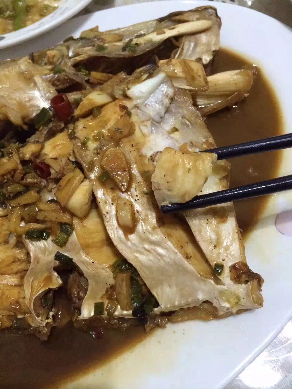红烧马面鱼