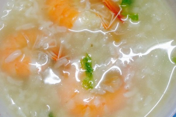 海鲜虾粥的做法