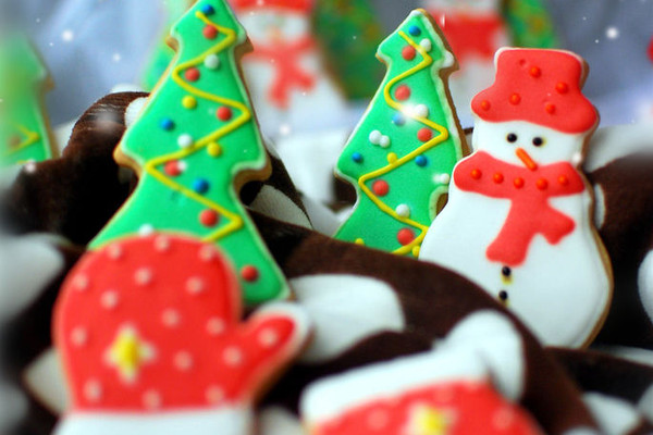 圣诞系列糖霜饼干的做法_【图解】圣诞系列糖