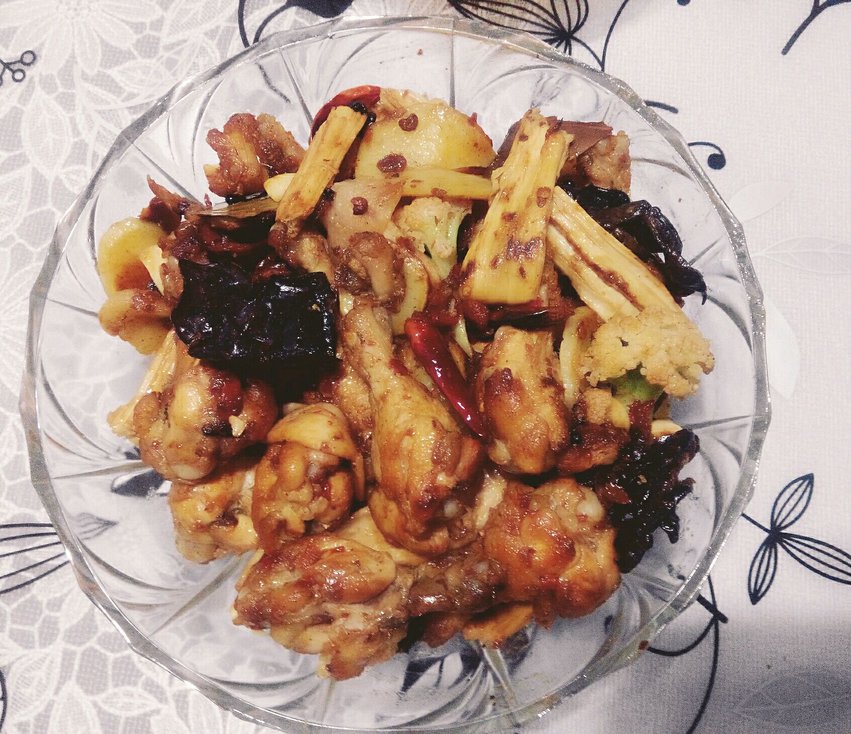 干锅鸡腿