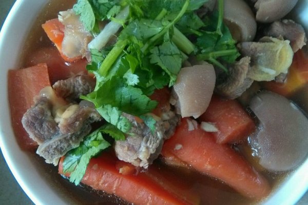 山药胡萝卜羊肉汤