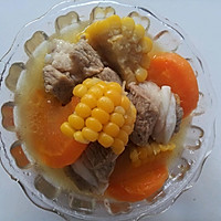 排骨玉米胡萝卜汤的做法_【图解】排骨玉米胡