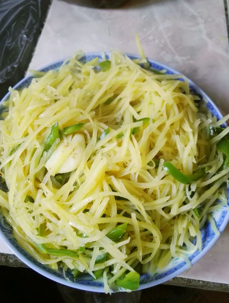 青椒土豆丝